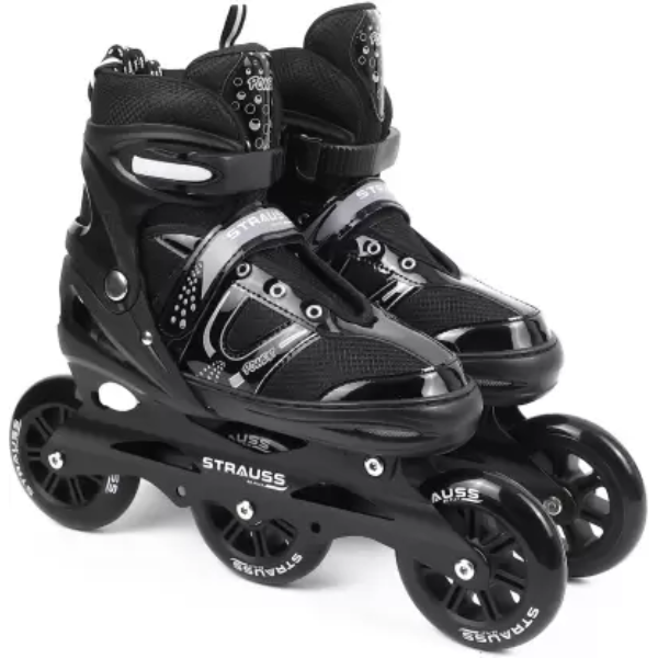 Strauss Adjustable Inline Skates (Blaze) | Skating Shoes